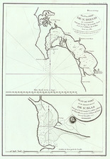 Mexico and California Map By Jean Francois Galaup de La Perouse