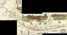 Brazil Map By Johannes et Cornelis Blaeu