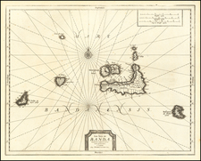 Indonesia and Other Islands Map By Pieter van der Aa