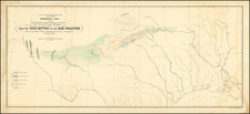 Louisiana, Texas and New Mexico Map By U.S. Pacific RR Surveys