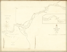 Pacific Northwest and British Columbia Map By British Admiralty