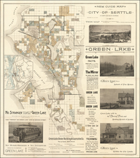 Washington Map By O.P.  Anderson & Son