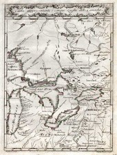 Midwest and Canada Map By Gazzetiere Americano