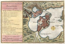 New England Map By Jacques Nicolas Bellin