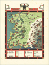 Pictorial Maps and Curiosities Map By Gilbert Anthony Pownall