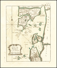 India Map By Jacques Nicolas Bellin