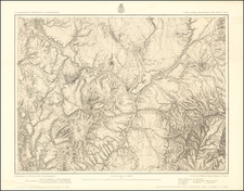 New Mexico Map By George M. Wheeler