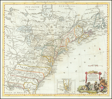 United States Map By Thomas Kitchin