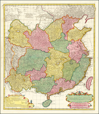 China Map By Jean-Baptiste Bourguignon d'Anville