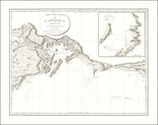 Alaska and Canada Map By George Vancouver