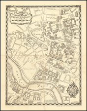 Massachusetts and Boston Map By Erwin Raisz