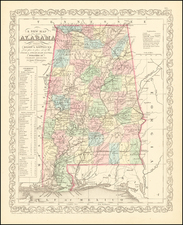 Alabama Map By Charles Desilver