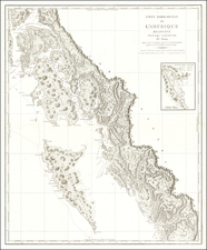 Alaska, Canada, Western Canada and British Columbia Map By George Vancouver