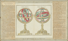 Celestial Maps Map By Louis Brion de la Tour