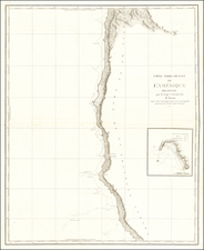 Oregon and California Map By George Vancouver