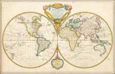 World Map By Felix Delamarche