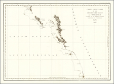 Canada Map By Jean Francois Galaup de La Perouse