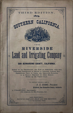 California, Other California Cities and Rare Books Map By S. C. Evans