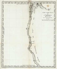 California Map By George Vancouver