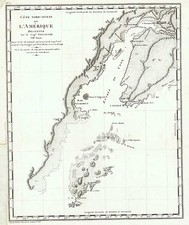 Alaska Map By George Vancouver