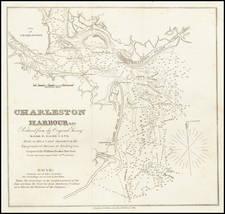 South Carolina Map By Edmund M. Blunt