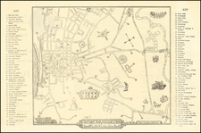 Historic Map of Natchez, Miss. Showing 101 Sites of Ante-Bellum Homes, Historical Places, Etc.
