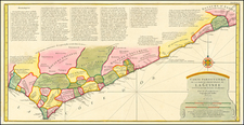 West Africa Map By Jean-Baptiste Bourguignon d'Anville