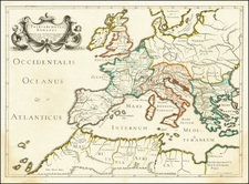 Europe Map By Melchior Tavernier