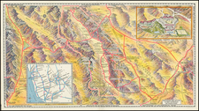 Pictorial Maps and California Map By Gerald  Allen Eddy