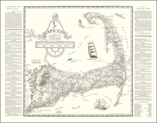 Massachusetts and Pictorial Maps Map By Kenneth E. Morang