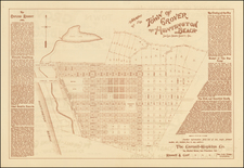 California and Other California Cities Map By Russell & Cerf