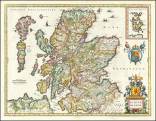 Scotland Map By Jan Jansson