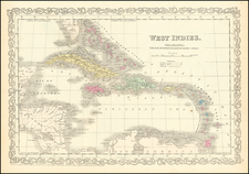Caribbean Map By Charles Desilver