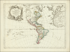 Pacific Northwest and America Map By Jean-Baptiste Delafosse