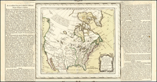 Southwest and North America Map By Louis Charles Desnos