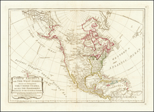 United States and North America Map By Samuel Dunn