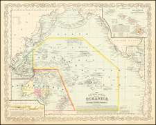 Pacific, Oceania and Other Pacific Islands Map By Charles Desilver