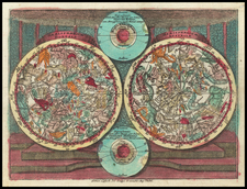 Celestial Maps and Curiosities Map By Tobias Conrad Lotter / Tobias Lobeck