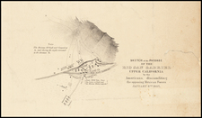 California, Los Angeles and Other California Cities Map By William Hemsley Emory