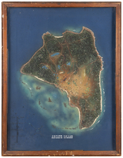 Other Pacific Islands and World War II Map By Terrain Model Workshop, US Navy