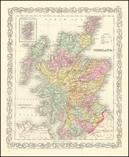 Scotland Map By Charles Desilver