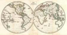 World and World Map By J.C. Russell & Sons