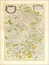 France and Nord et Nord-Est Map By Alexis-Hubert Jaillot