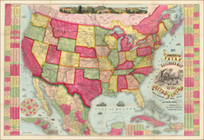 United States Map By Haasis & Lubrecht