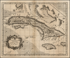 Caribbean Map By Gazzetiere Americano