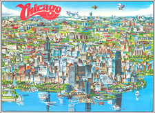Pictorial Maps and Chicago Map By Archar Inc.