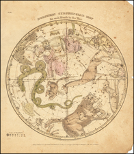 Celestial Maps Map By Elijah J. Burritt