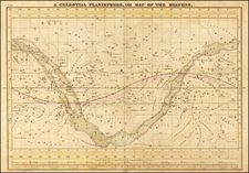 Celestial Maps Map By Elijah J. Burritt