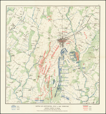 Pennsylvania Map By Julius Bien