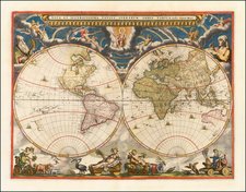 World Map By Johannes Blaeu